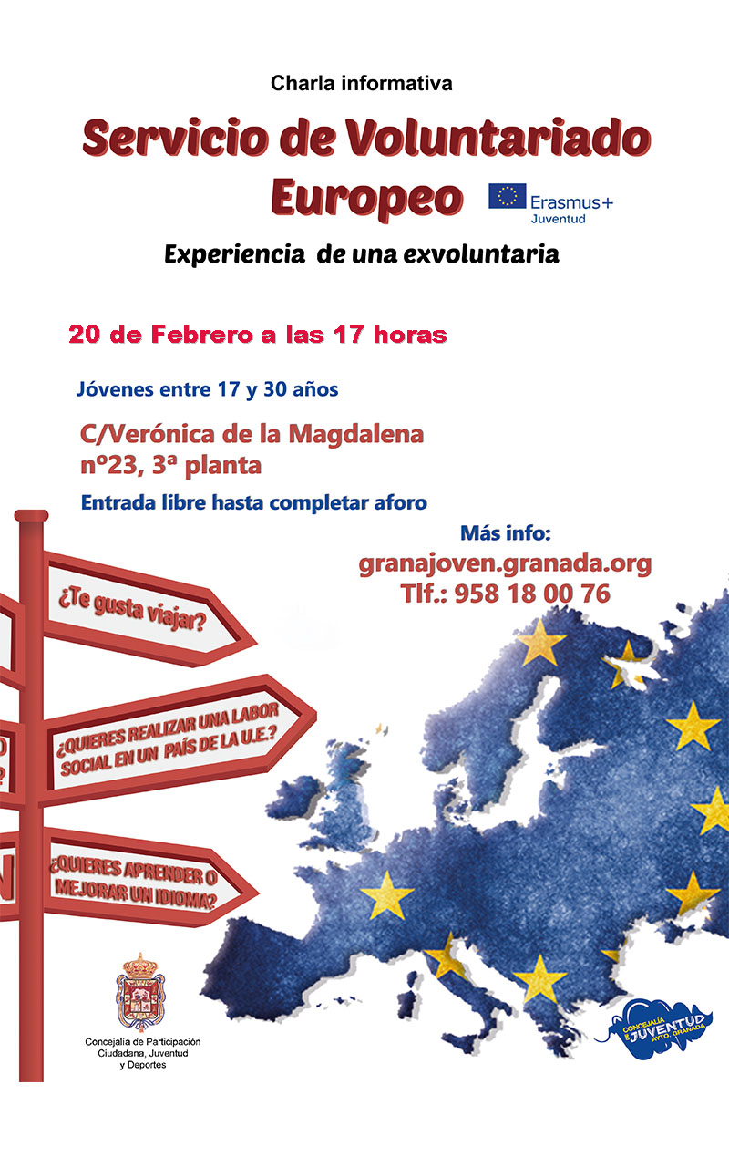 charla informativa SERVICIO DE VOLUNTARIADO EUROPEO